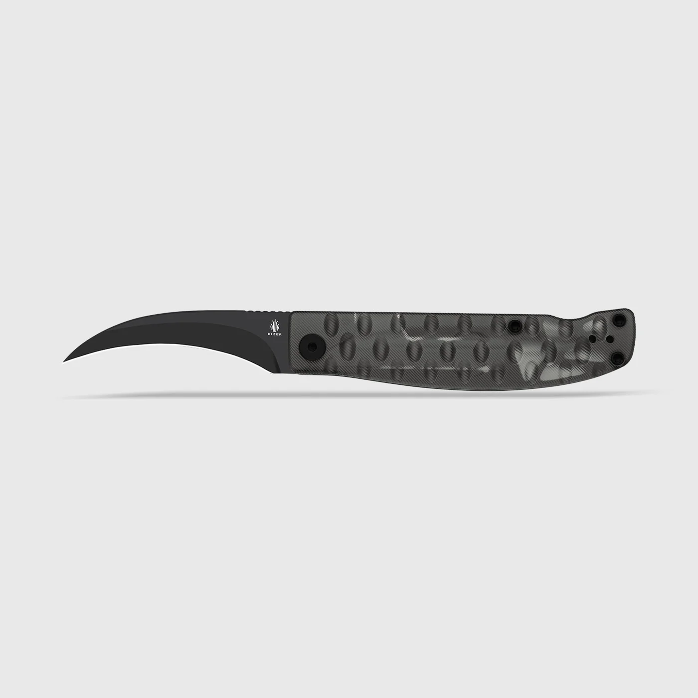 Kizer Kiwami | BD1N + Black PVD | Acrylic | Hawkbill | KizerV™ 3809SH1 product photo