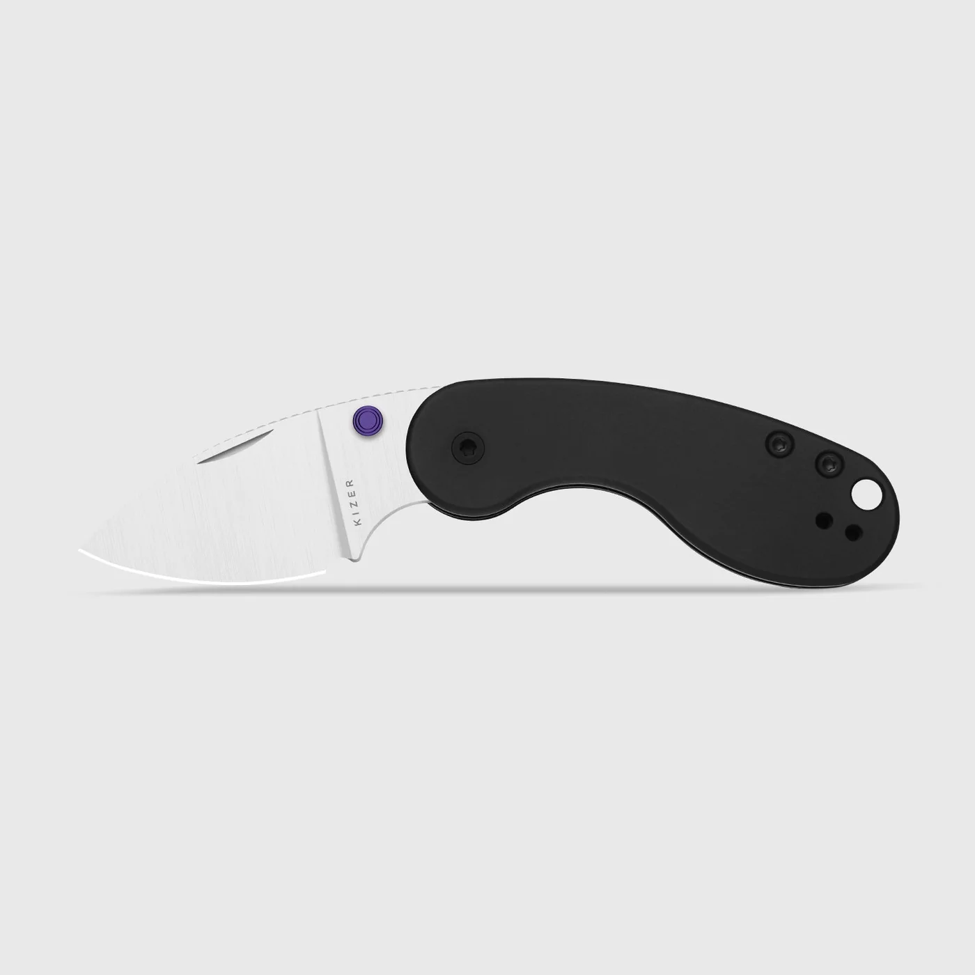 Kizer Microbe™ DSJ AirTi | Detent Slip Joint | Aluminum | S35VN +Satin | KizerB™ 2742DSJA1 product photo