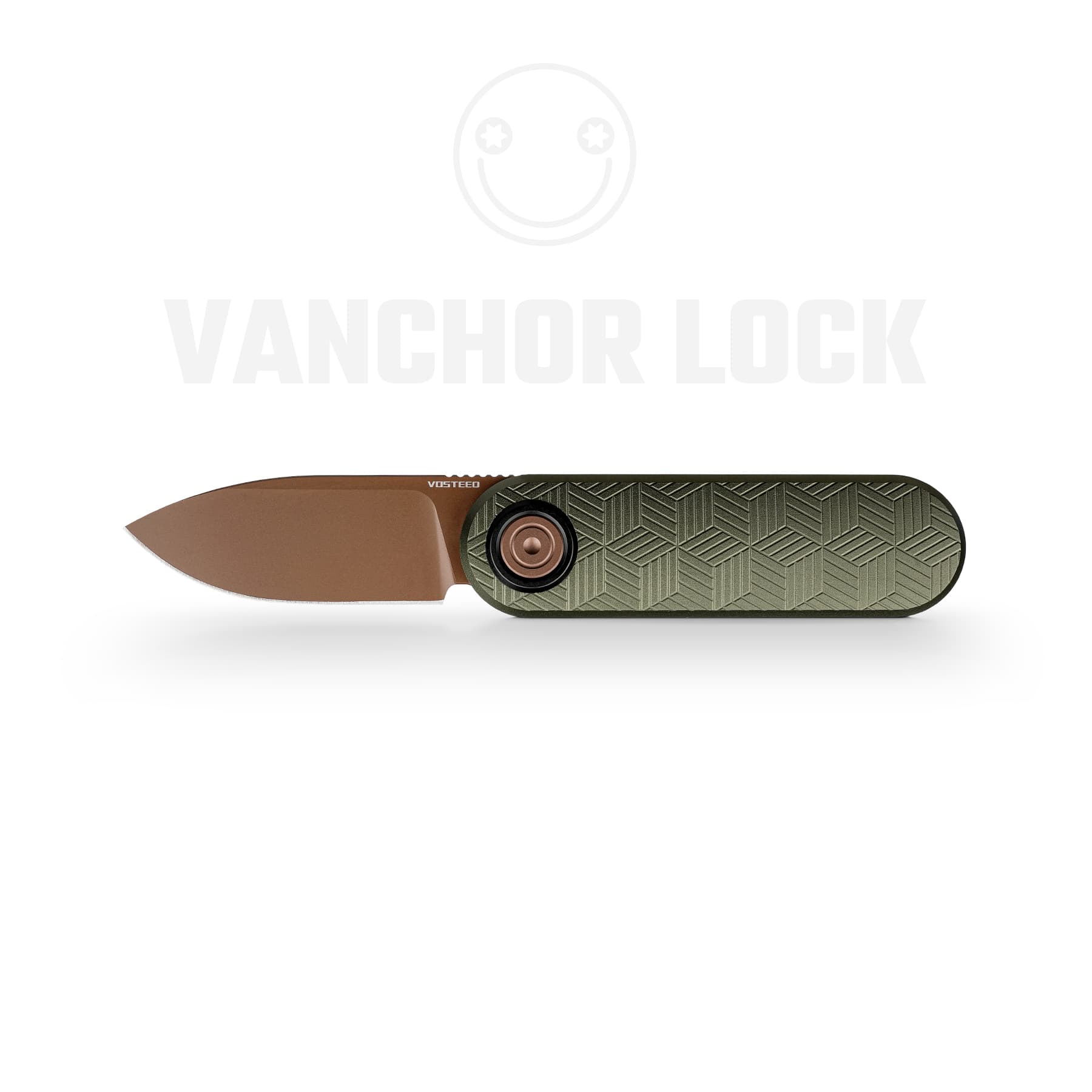 Vosteed Corgi® V - Vanchor Lock® (2.36" 14C28N Blade & Aluminum Handle) - A3724 product photo