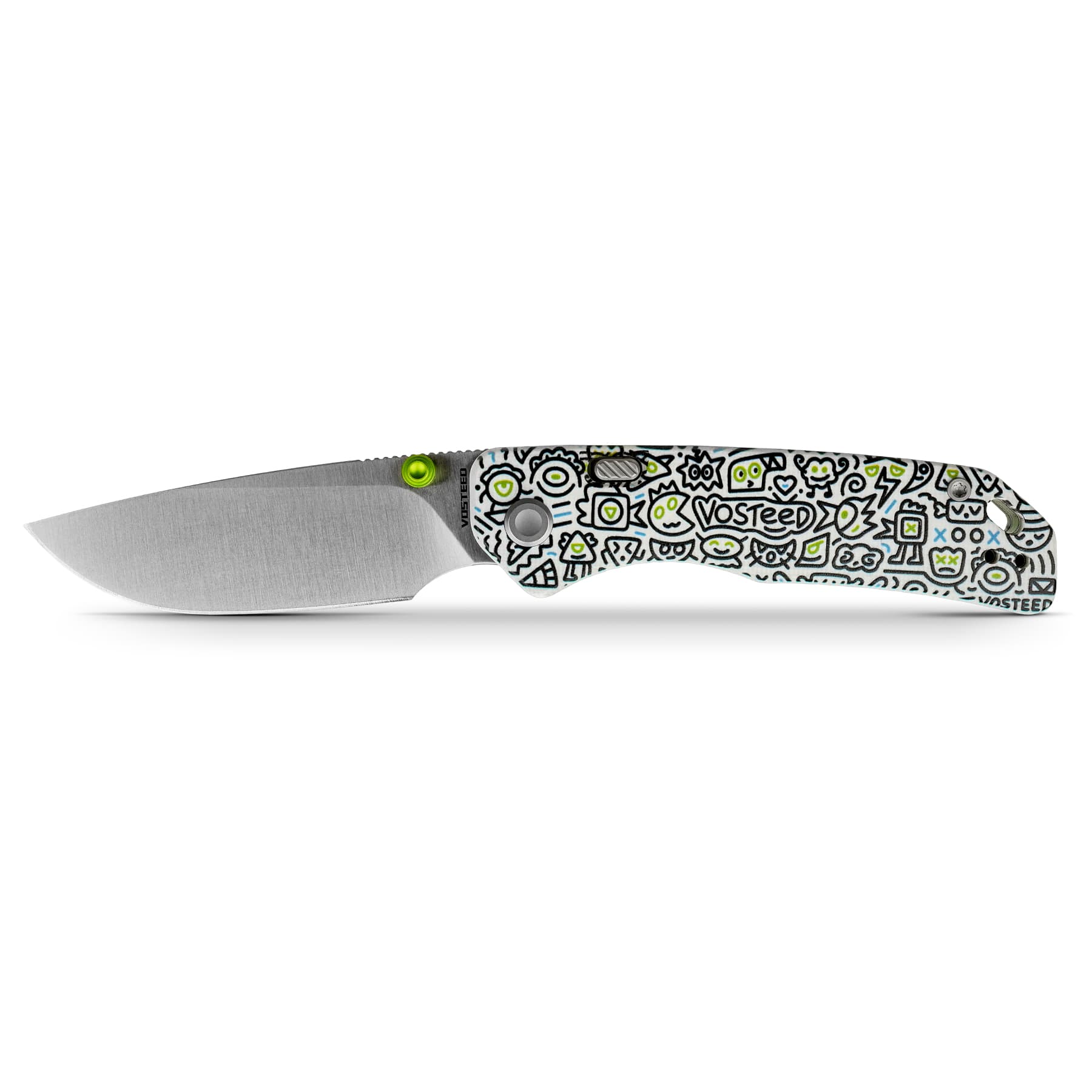 Vosteed Marten - Top Liner Lock (2.98" 154CM Blade & G10 Handle) - A1617 product photo