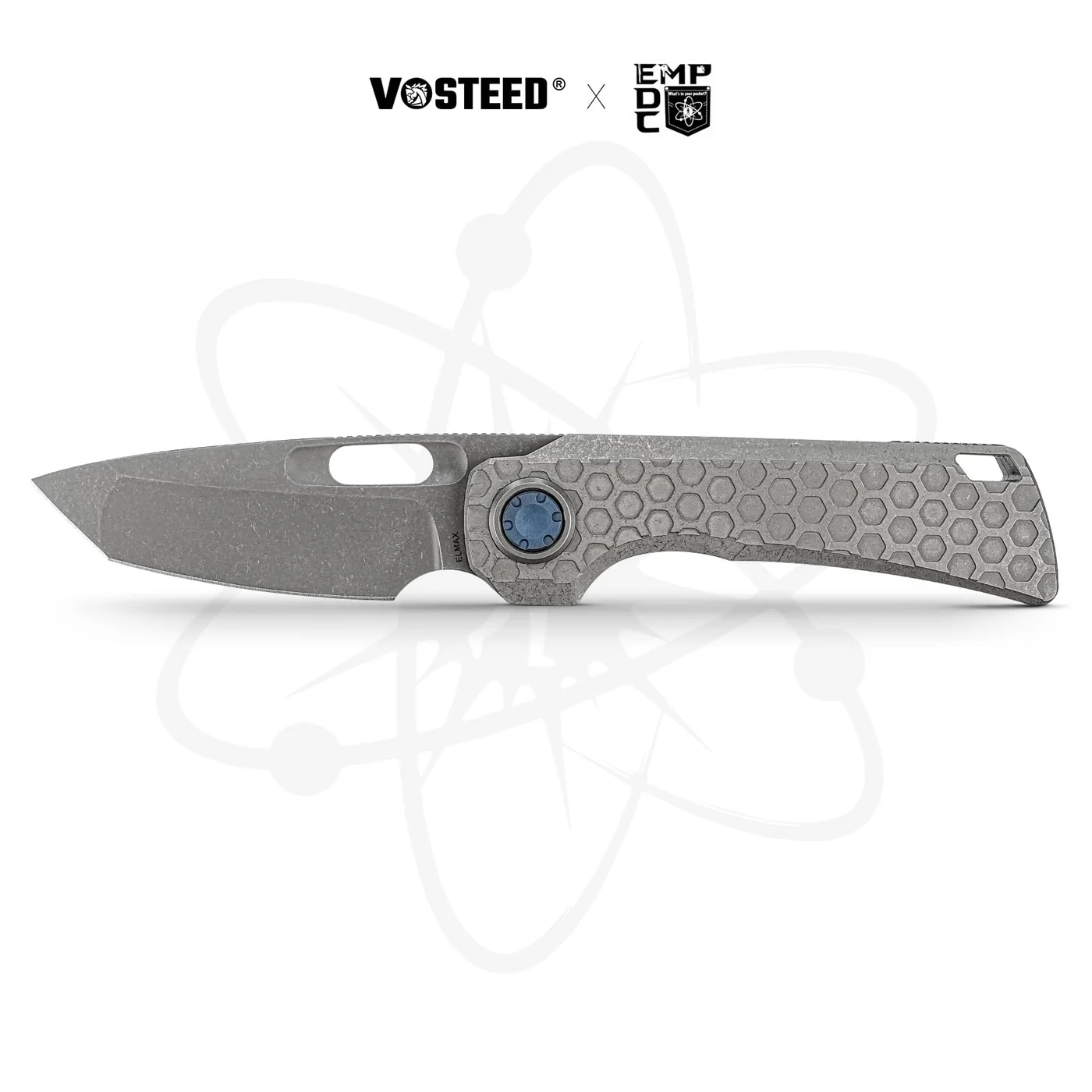 Vosteed Nymble - Vanchor Lock® (3.25" Elmax Blade & Titanium Handle) - A4704 product photo